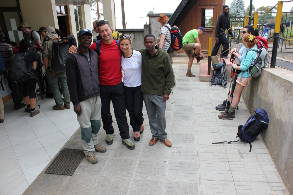 Day 2 Machame Gate - Climbing Kilimanjaro